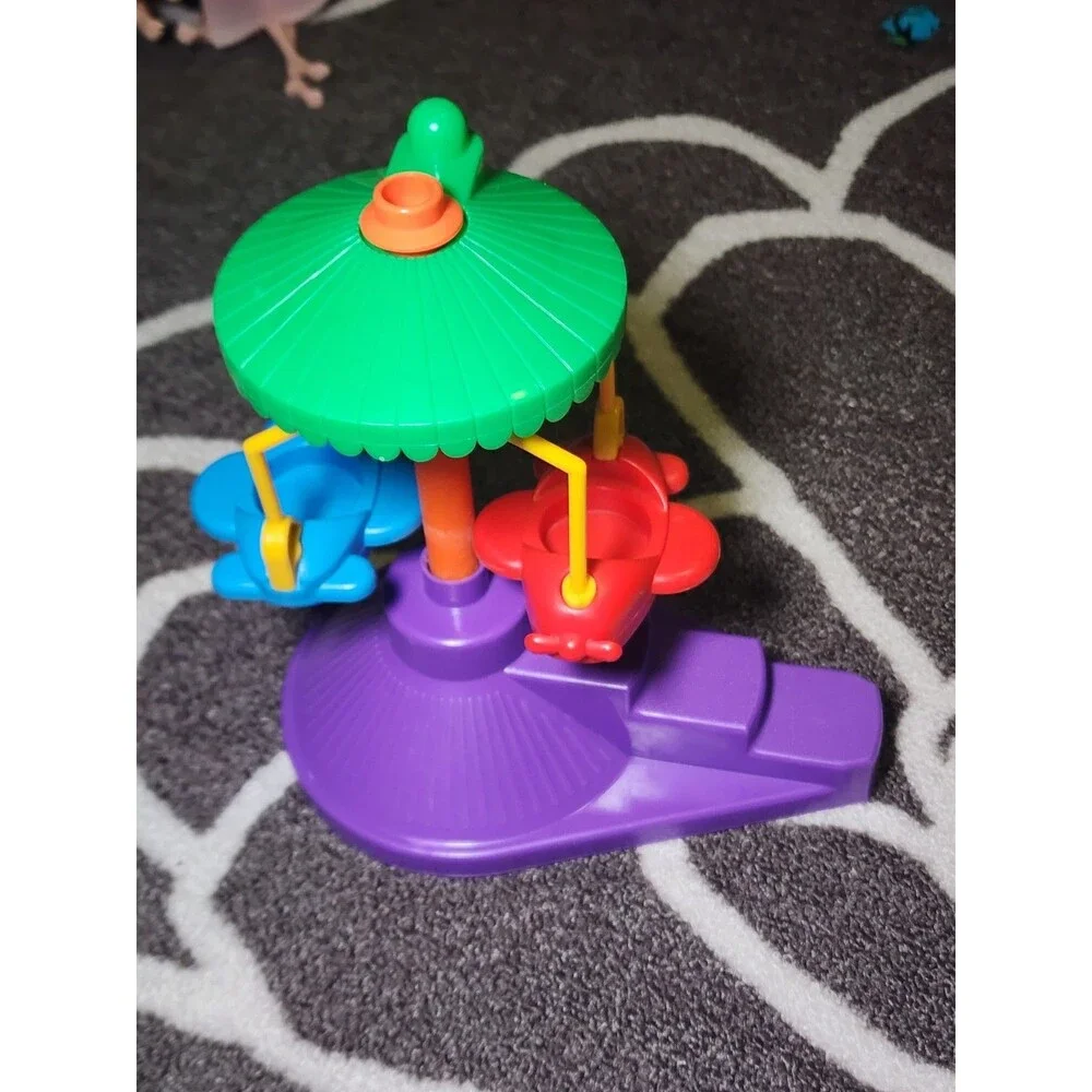 1993 Fisher Price Little People Fun Park Spinning Airplane Ride